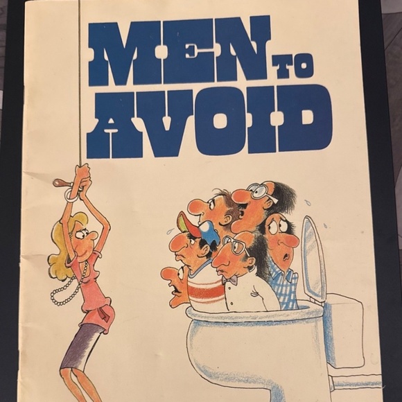 Other - Men to Avoid 1988 Vintage Humor Satire Comedy Book Funny Ivory Tower PublishingM